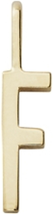 Design Letters Archetype Charm 10 mm Gold A-Z F