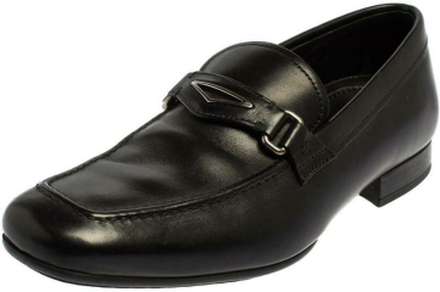 Pre-eide lærpenny loafers