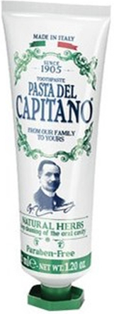 Pasta del Capitano 1905 Natural Herbs Travel Size Toothpaste 25 m