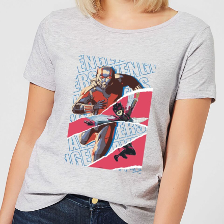 Marvel Avengers AntMan And Wasp Collage Women's T-Shirt - Grey - M