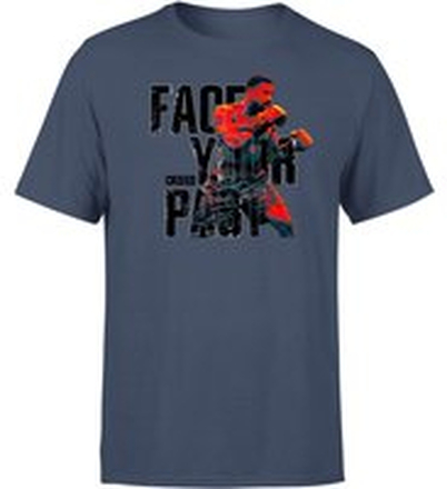 Creed Face Your Past Men's T-Shirt - Navy - L