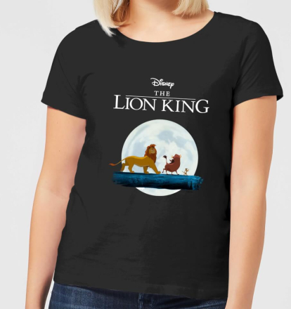 Disney Lion King Hakuna Matata Walk Women's T-Shirt - Black - L