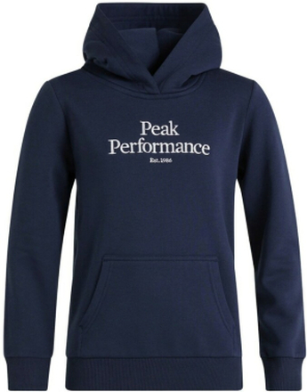 Mørkeblå Peak Performance Jr Orginal Hood Hettegensere