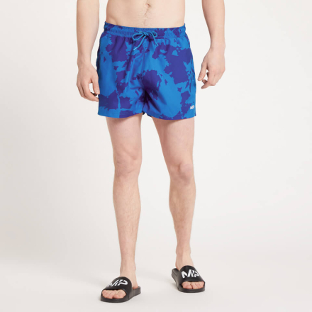 MP Men's Atlantic Printed Swim Shorts - True Blue - XXL