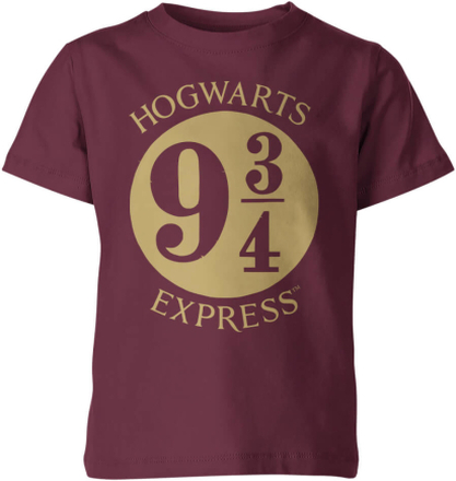 Harry Potter Platform Burgundy Kids' T-Shirt - 5-6 Years