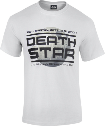 Star Wars: Rogue One Herren Death Star Logo T-Shirt - Weiß - M