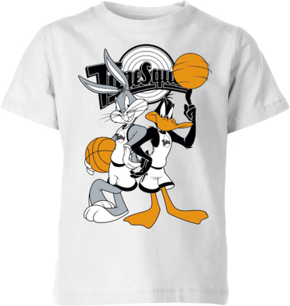 Space Jam Bugs And Daffy Tune Squad Kids' T-Shirt - White - 5-6 Years