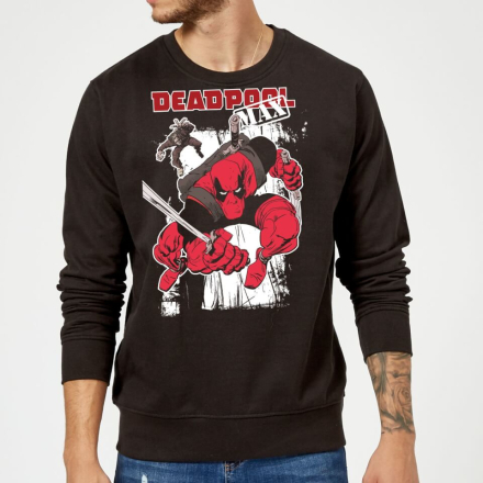 Marvel Deadpool Max Sweatshirt - Black - XL