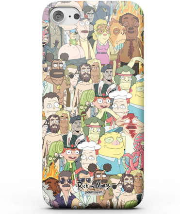 Rick and Morty Interdimentional TV Characters Phone Case for iPhone and Android - iPhone 6 - Snap Case - Matte