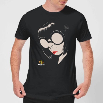 Incredibles 2 Edna Mode Men's T-Shirt - Black - L