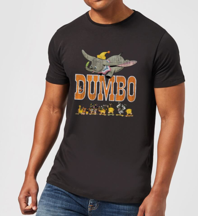Disney Dumbo The One The Only Men's T-Shirt - Black - XL
