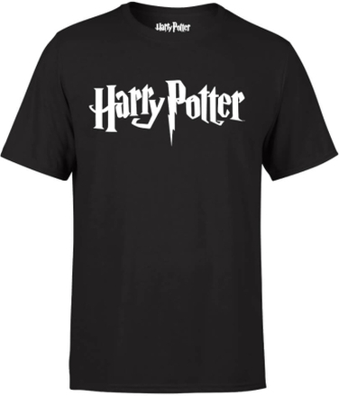 Harry Potter Logo Black T-Shirt - L