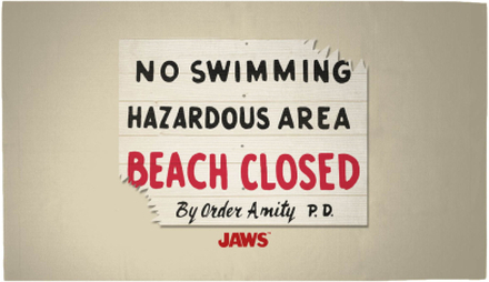 Jaws Beach Closed Woven Rug - Medium