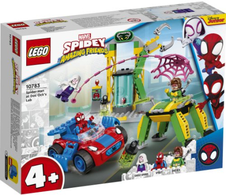LEGO Spidey Spider-Man i Doc Ocks laboratorium