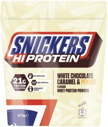 Snickers White Protein Powder 875gr White Chocolate & Peanut
