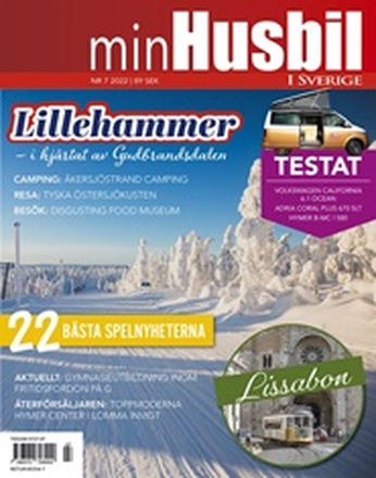 Tidningen Min Husbil i Sverige 3 nummer