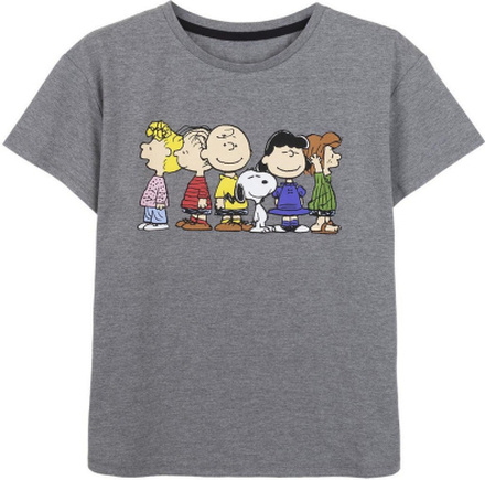 Kortærmet T-shirt til Kvinder Snoopy XL