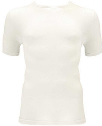 T-shirts Rundhals herre viskose hvid 2 stk størrelse XL