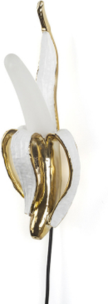 Seletti - Banana Lamp Phooey Wandleuchte Gold Seletti