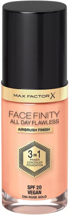 Max Factor All Day Flawless 3in1 Foundation 64 Rose Gold