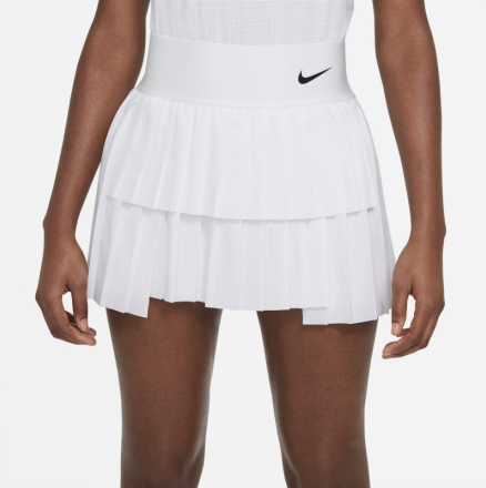 NikeCourt Advantage Women's Pleated Tennis Skirt - White
