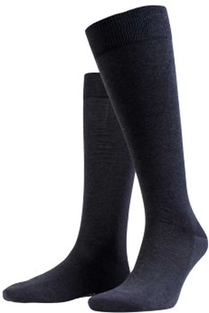 Amanda Christensen Strømper Core Knee High Sock Antracit bomull Str 39/40