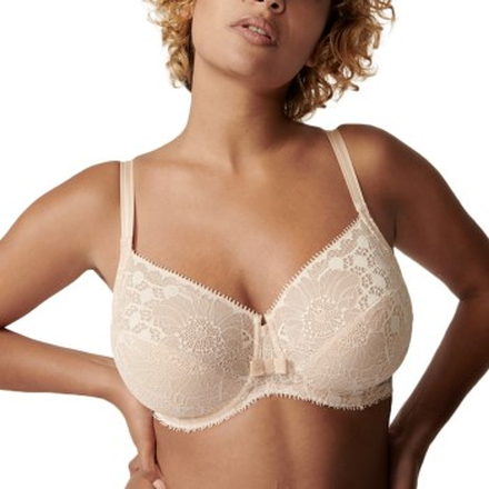 Chantelle BH Day To Night Covering Underwired Bra Beige nylon B 80 Dame