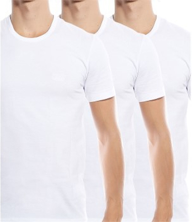 BOSS 3P Classic Crew Neck T-shirt Hvid bomuld X-Large Herre