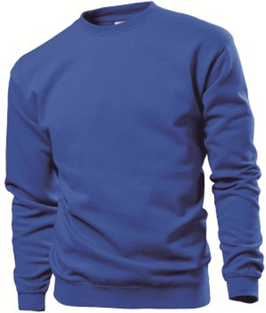 Stedman Sweatshirt Men Royalblå X-Large Herr