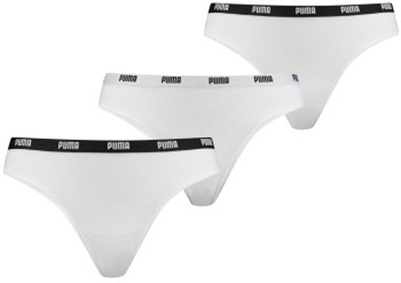 Puma Trusser 3P Iconic String Hvid bomuld Small Dame