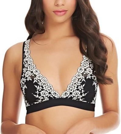 Wacoal Bh Embrace Lace Wire Free Bra Sort 90 Dame