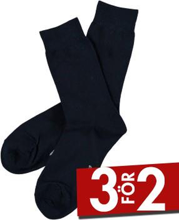 Topeco Strumpor Men Classic Socks Plain Marin Strl 41/45 Herr