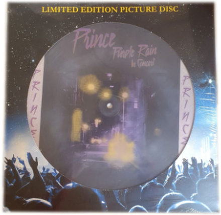 Prince - Purple Rain in Concert - Picture Disc LP