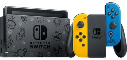 Nintendo Nintendo Switch With Yellow And Blue Joy-con 32gb Blå; Gul; Sort
