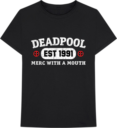 Marvel Comics: Unisex T-Shirt/Deadpool Merc With A Mouth (X-Large)