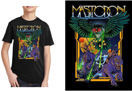 Mastodon: Kids T-Shirt/Space Owl (7-8 Years)