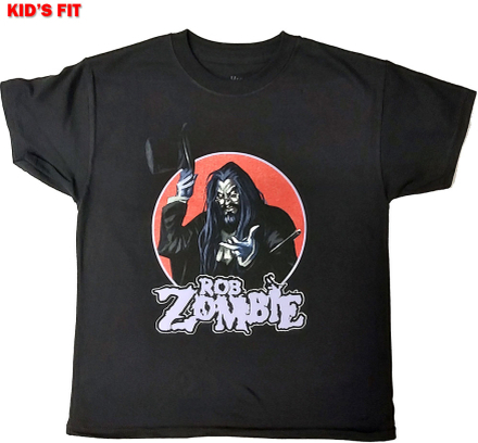 Rob Zombie: Kids T-Shirt/Magician (12-13 Years)