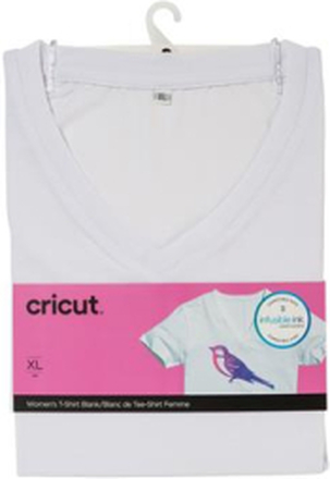 Cricut Infusible Ink Women"'s White T-Shirt (XL)