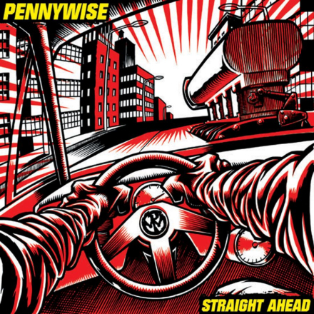 Pennywise: Straight Ahead (Red & Black Galaxy)