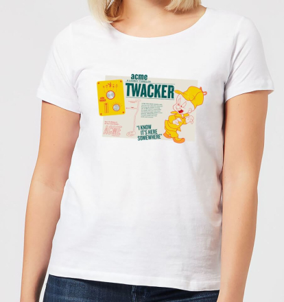 Looney Tunes ACME Twacker Women's T-Shirt - White - XL