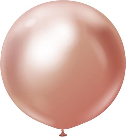Latexballonger Professional Superstora Rose Gold Chrome - 2-pack