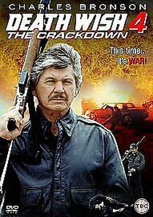 Death Wish 4 - The Crackdown DVD (2012) Charles Bronson, Thompson (DIR) cert 18 Englist Brand New