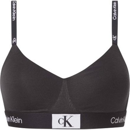 Calvin Klein Bh CK96 String Bralette Sort bomuld X-Small Dame