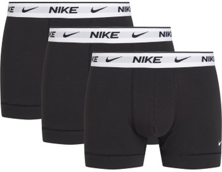 Nike Kalsonger 3P Everyday Essentials Cotton Stretch Trunk Svart/Vit bomull Medium Herr