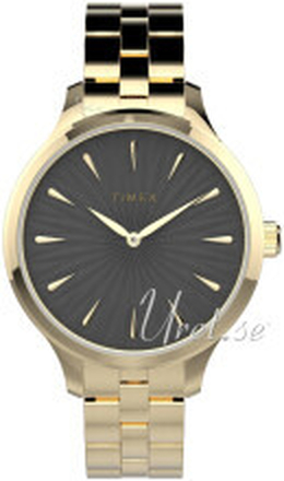 Timex TW2V06200 Peyton Grå/Gul guldtonet stål Ø36 mm