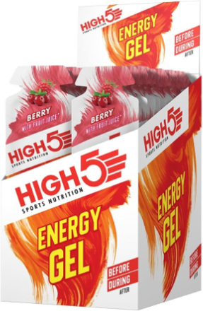 High5 Energigel Bær - 20 PACK 20 x 40 gram