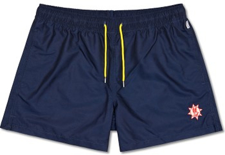 Happy socks Badebukser Sunny Day Swim Shorts Marineblå polyester X-Large Herre