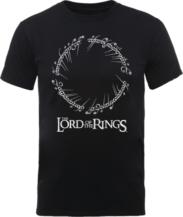 The Lord Of The Rings Men's T-Shirt in Black - L