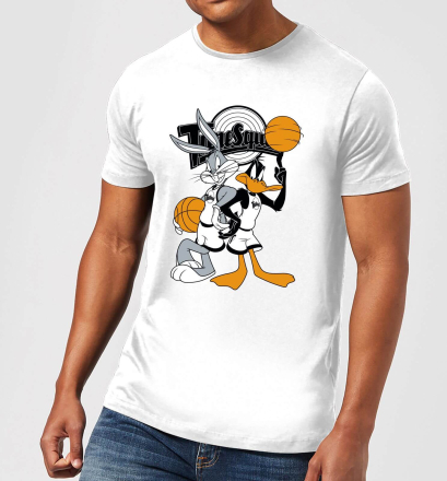 Space Jam Bugs And Daffy Tune Squad Men's T-Shirt - White - S