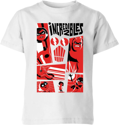 The Incredibles 2 Poster Kids' T-Shirt - White - 7-8 Years - White